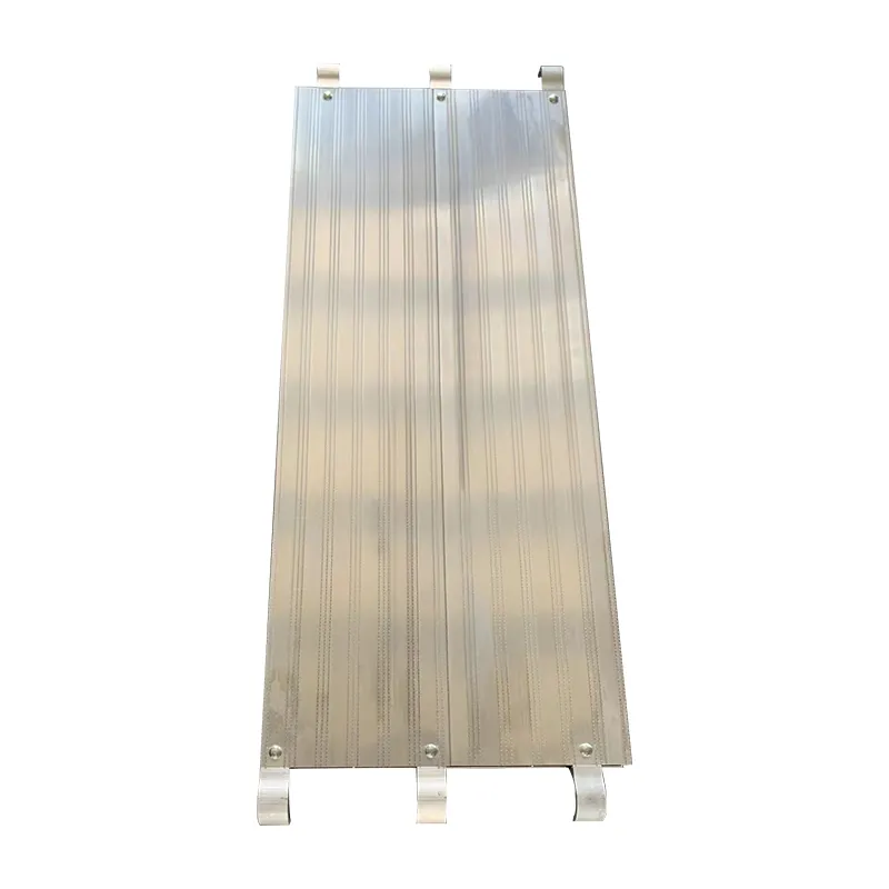 Heavy-duty Construction Scaffold Platform Aluminum Planks manufactured by Cestar Scaffold