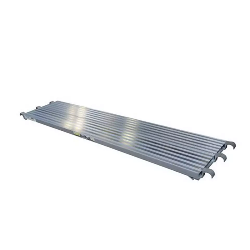 Construction America 7′ X19′ ′ Full Aluminum Plank with Hook manufactured by Cestar Scaffold